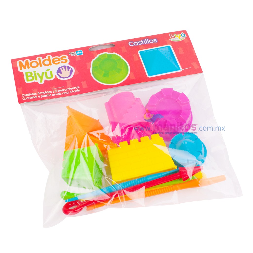 Barrilito 8698FMMX Foamy Moldeable Mix para Manualidades, 10 g, 5 Bolsas